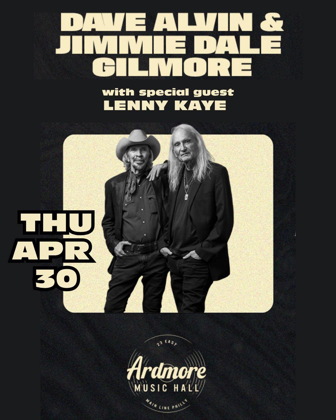 Dave - DAVE ALVIN & JIMMIE DALE GILMORE - Almost Acoustic Duo with