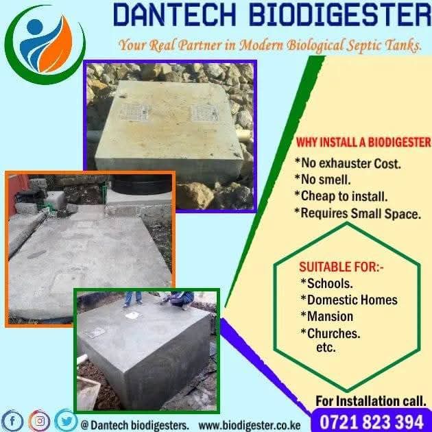 Dantech Bio-digesters . | Ruiru