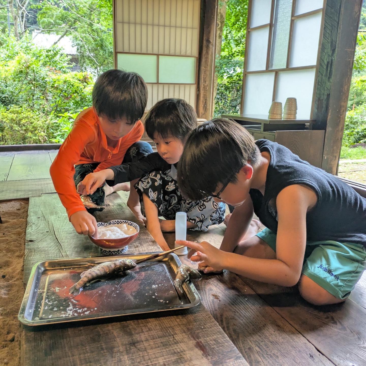 むかし田舎体験 - 田舎体験『水車むら』 ドラム缶風呂 #静岡県 #藤枝市