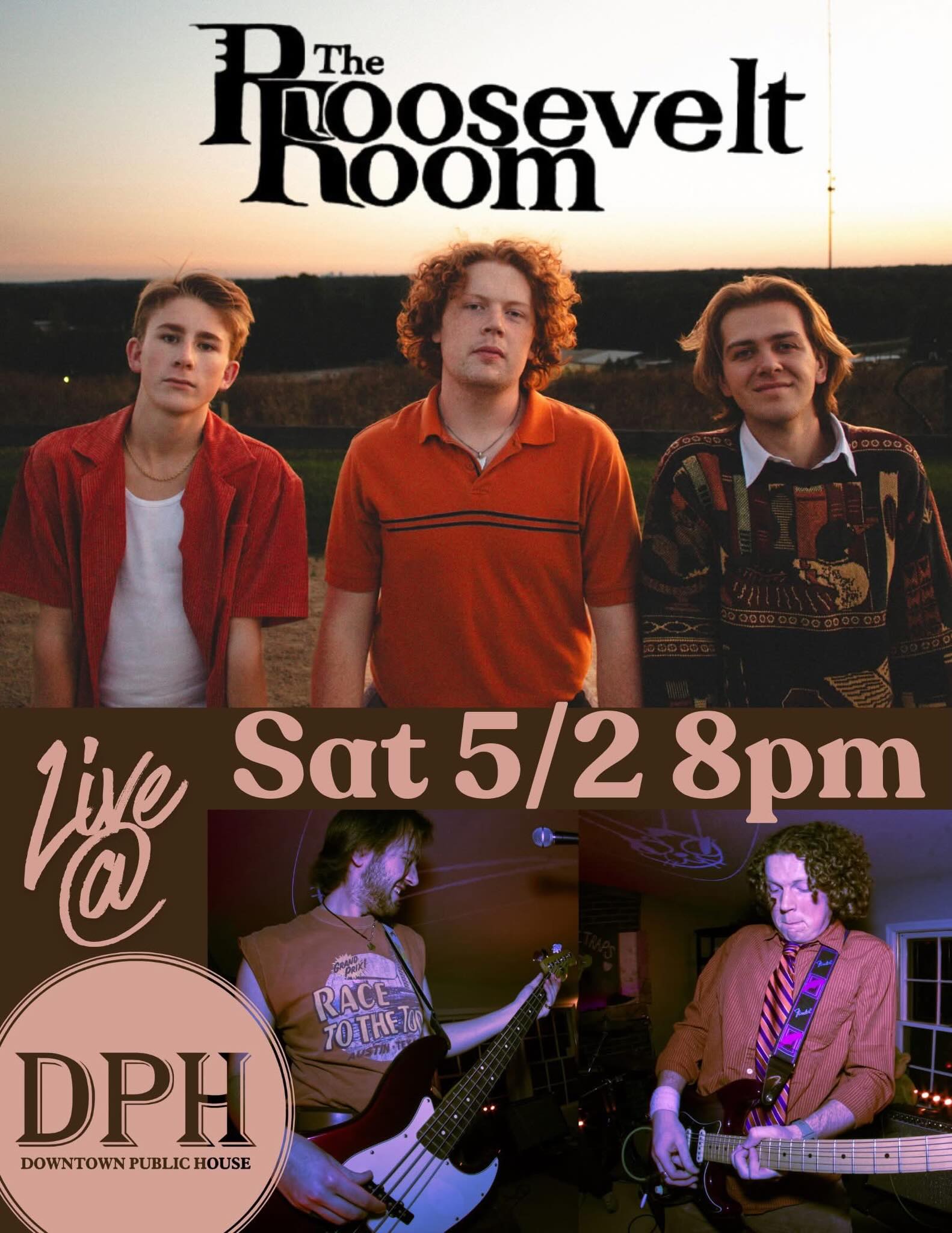 Roosevelt Room indie blues rock band