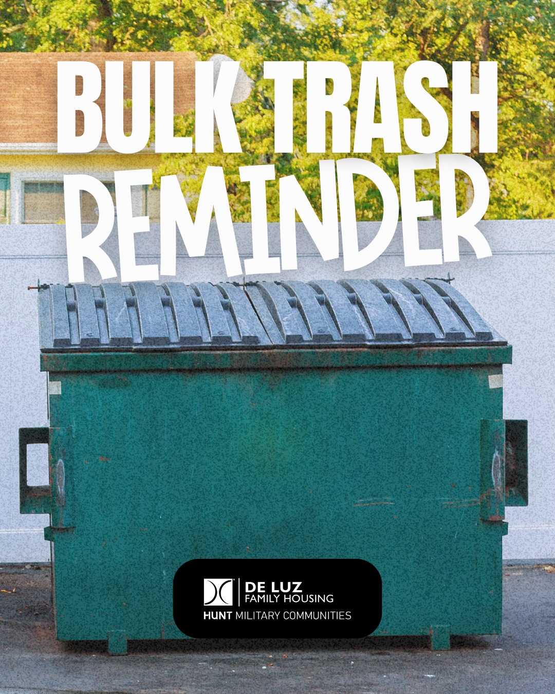 De - Quick reminder: Curb alerts are not allowed on the property. Let’s ...