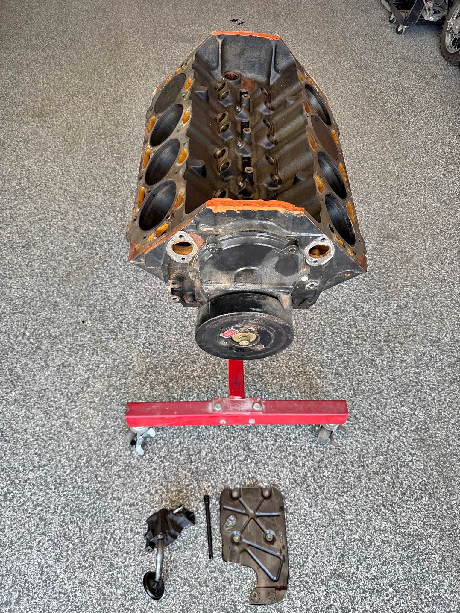 454 Cheby Big Block Complete Short Block with forged internals and JE ...