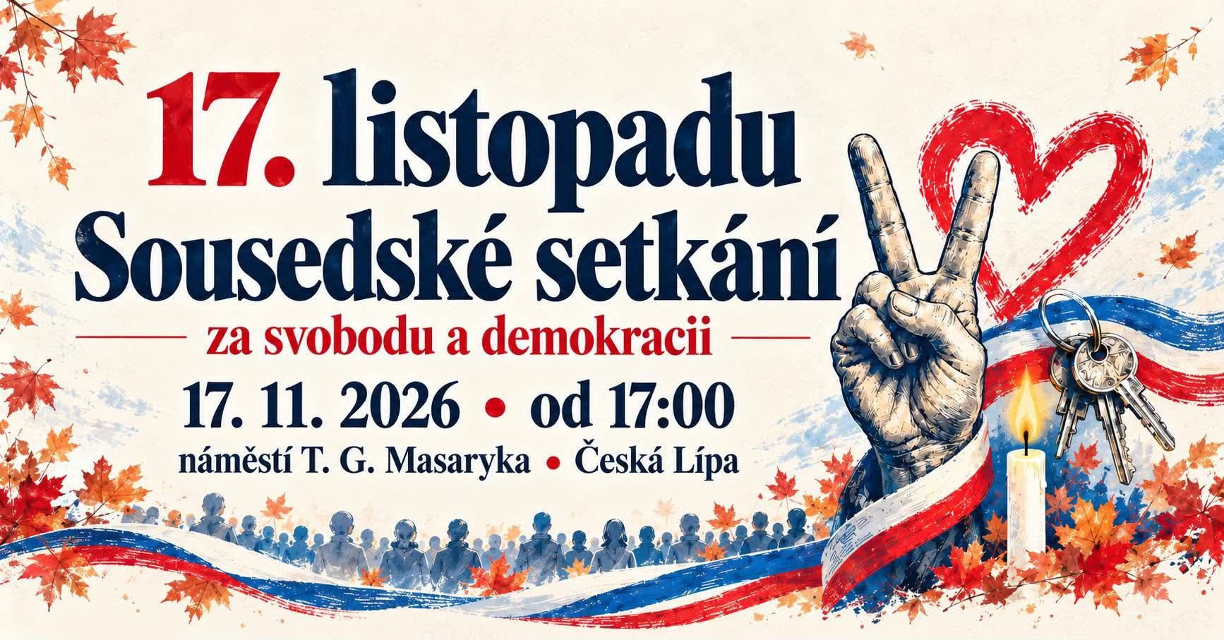 17. listopad v České Lípě