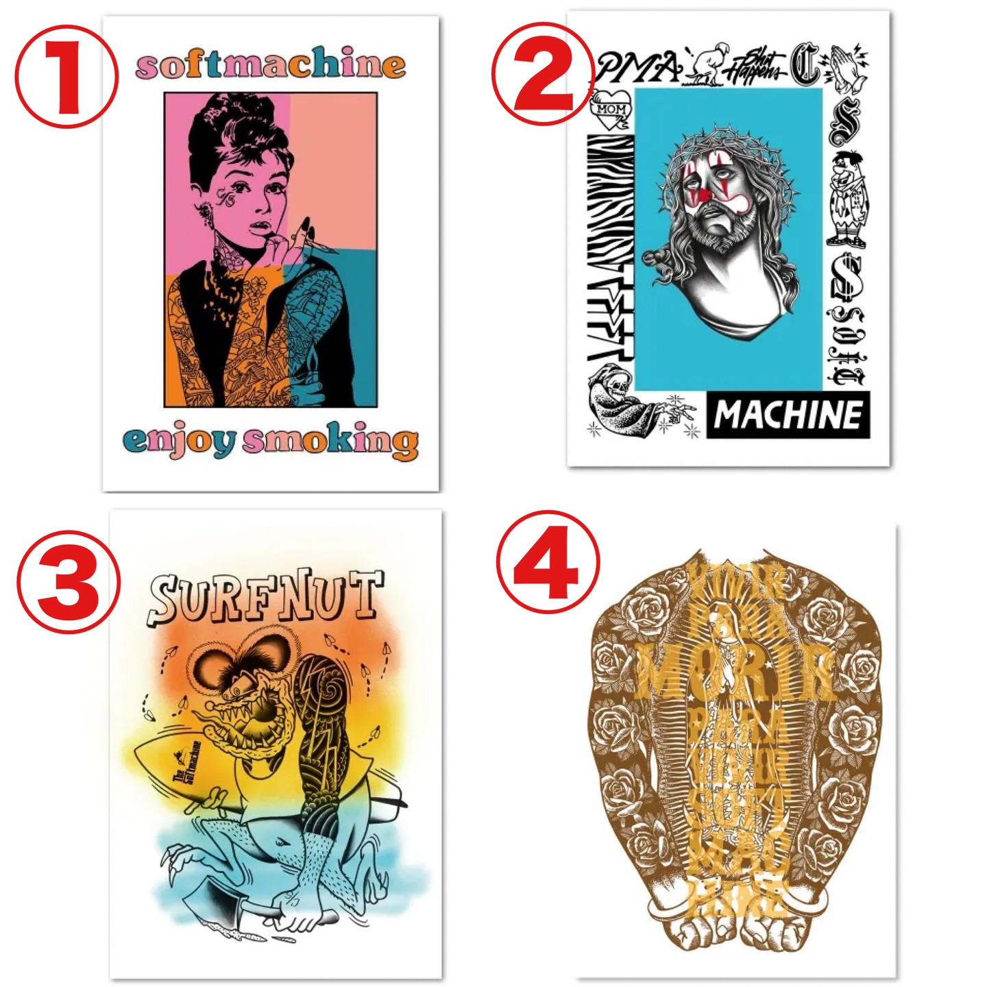🔥SOFTMACHINE🔥 ポスターのみ ¥2200 ポスター フレーム付き¥6600 大き