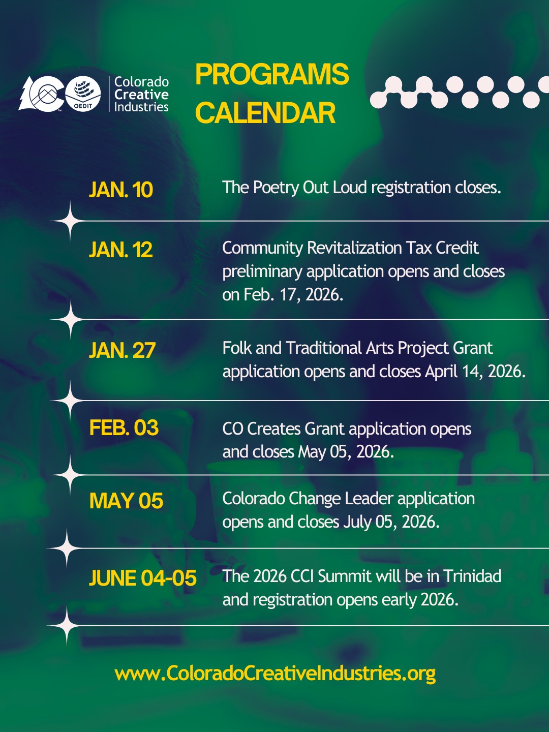 Happy New Year, Colorado!... - Colorado Creative Industries | Facebook