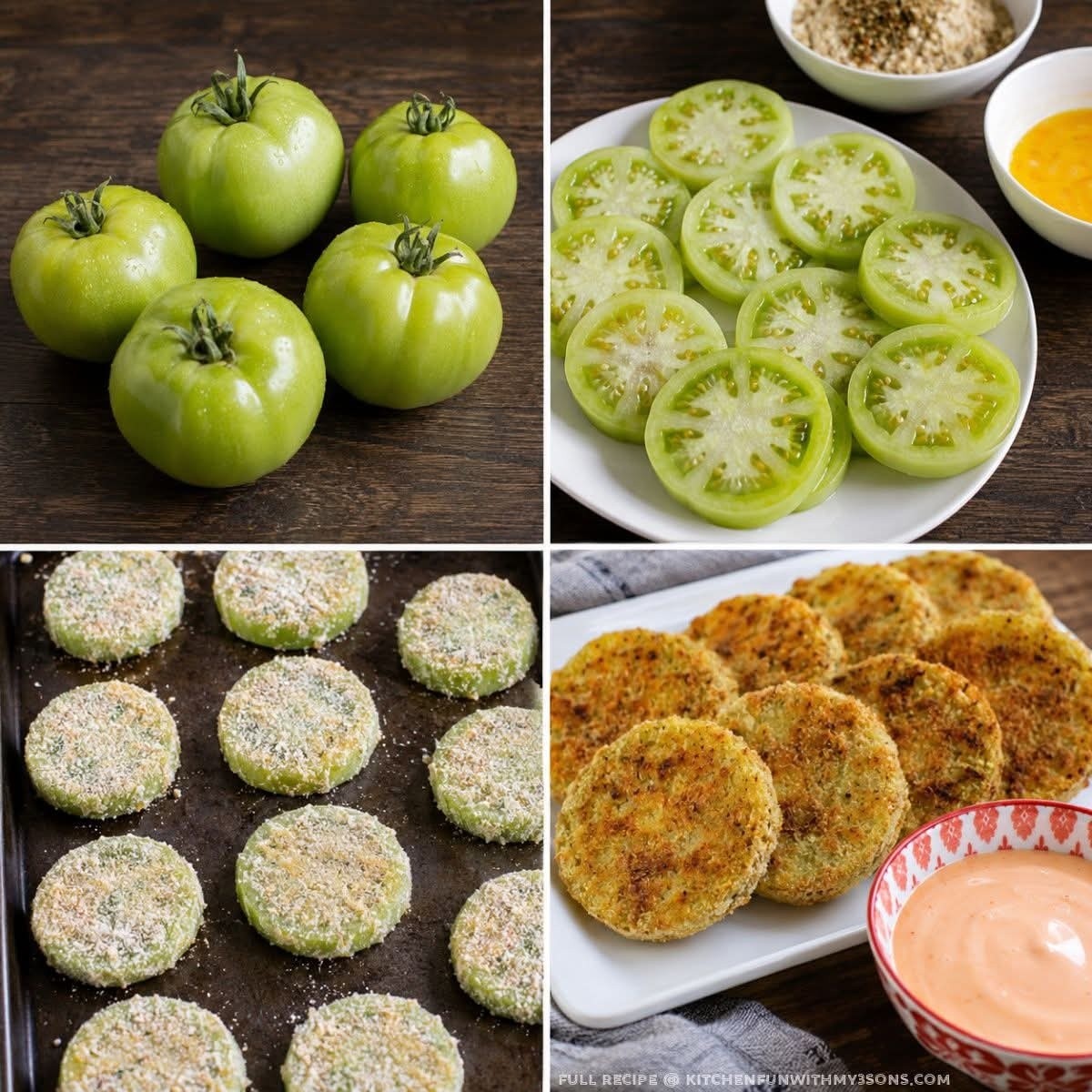 fried green tomatoes with ranch dressing OVEN S25 Sale