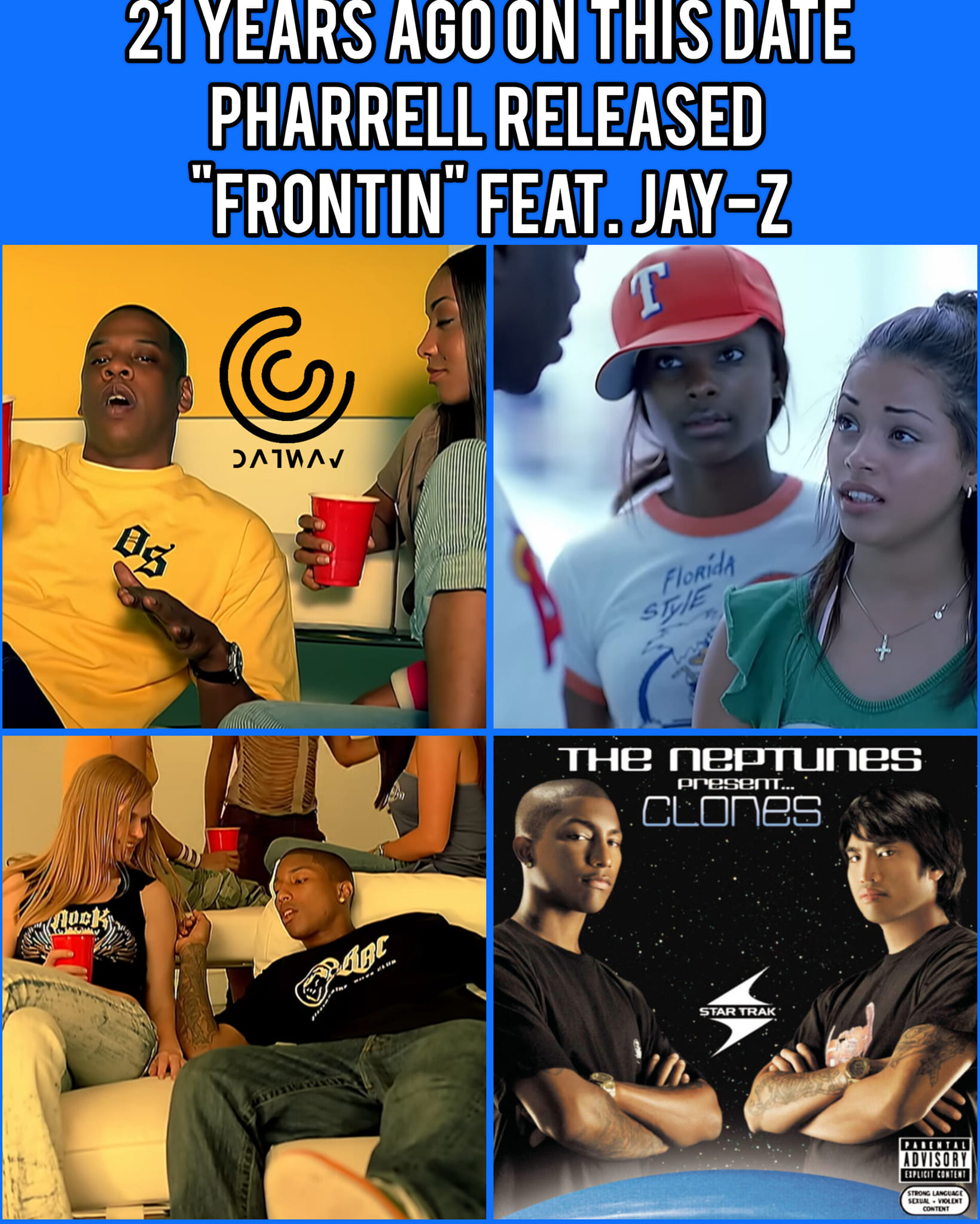 The Neptunes dominated the airwaves back in 2003! What was your 