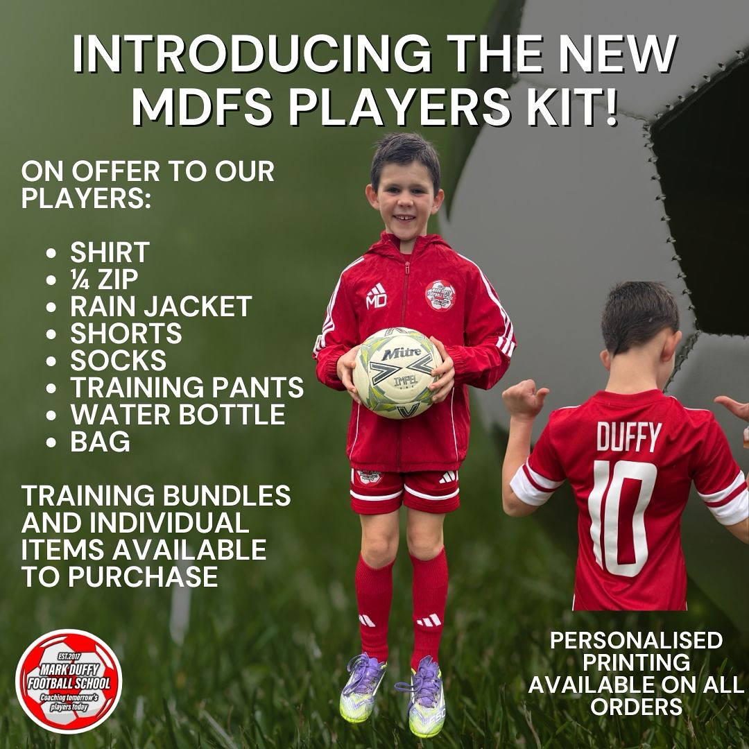 Mark - We’re delighted to share with you all our brand-new players kit ...