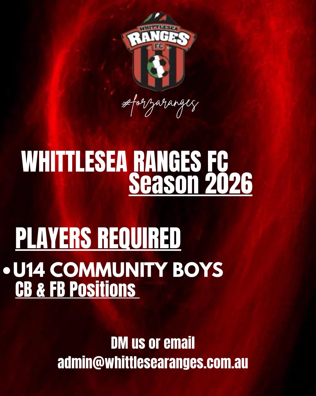 Whittlesea Ranges Football Club | Melbourne VIC