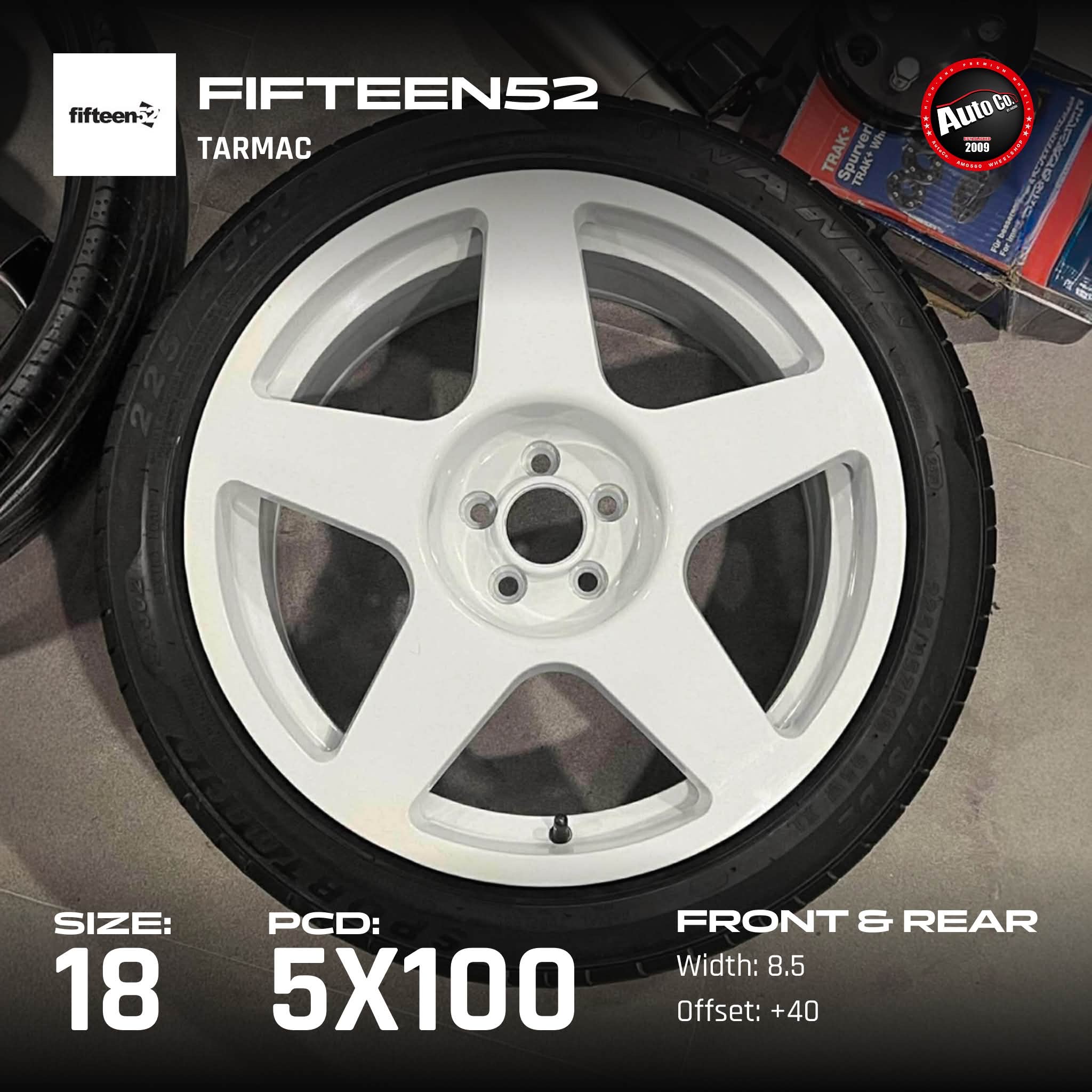 Fifteen52 Tarmac ?? A bold, motorsport-inspired design known for 