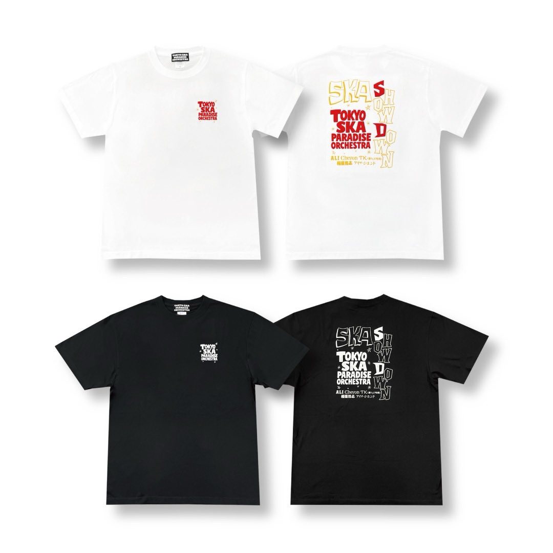 SKA］SHOWDOWN 🆕GOODS 着用写真UP📸 ＼ ✨【SKA】SHOWDOWN Tee