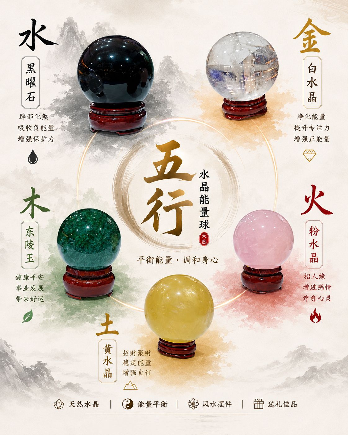天然水晶 净化 置物 Crystal - 【 #白水晶Clear Quartz 🤍 】#净化磁场Mainly purifies the