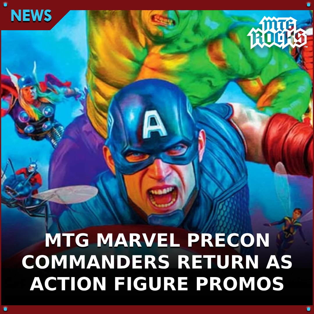 Thanos-themed Marvel MTG Swords to Plowshares distributed through