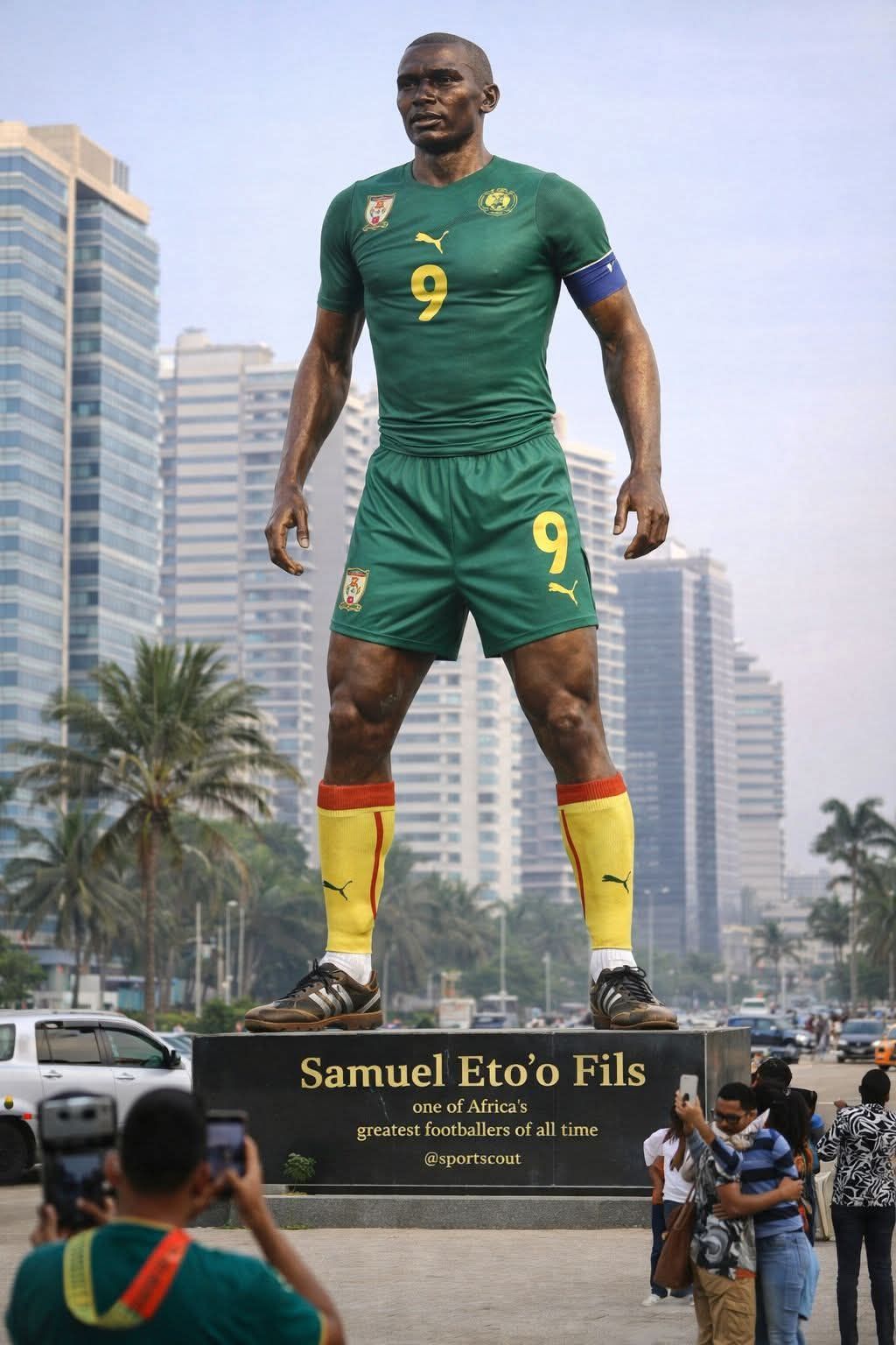 No1 Pastor of Nsinga Church ⛪️ 🇨🇲👑 Samuel Eto'o, an eternal