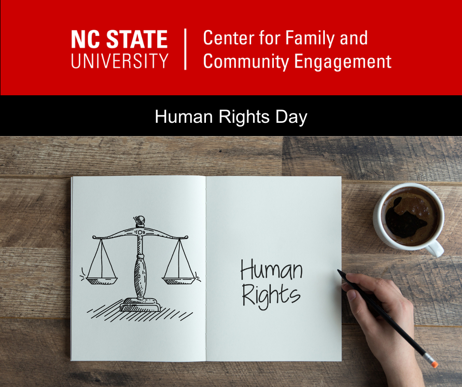 Center for Family and Community Engagement - Today is Human Rights Day ...