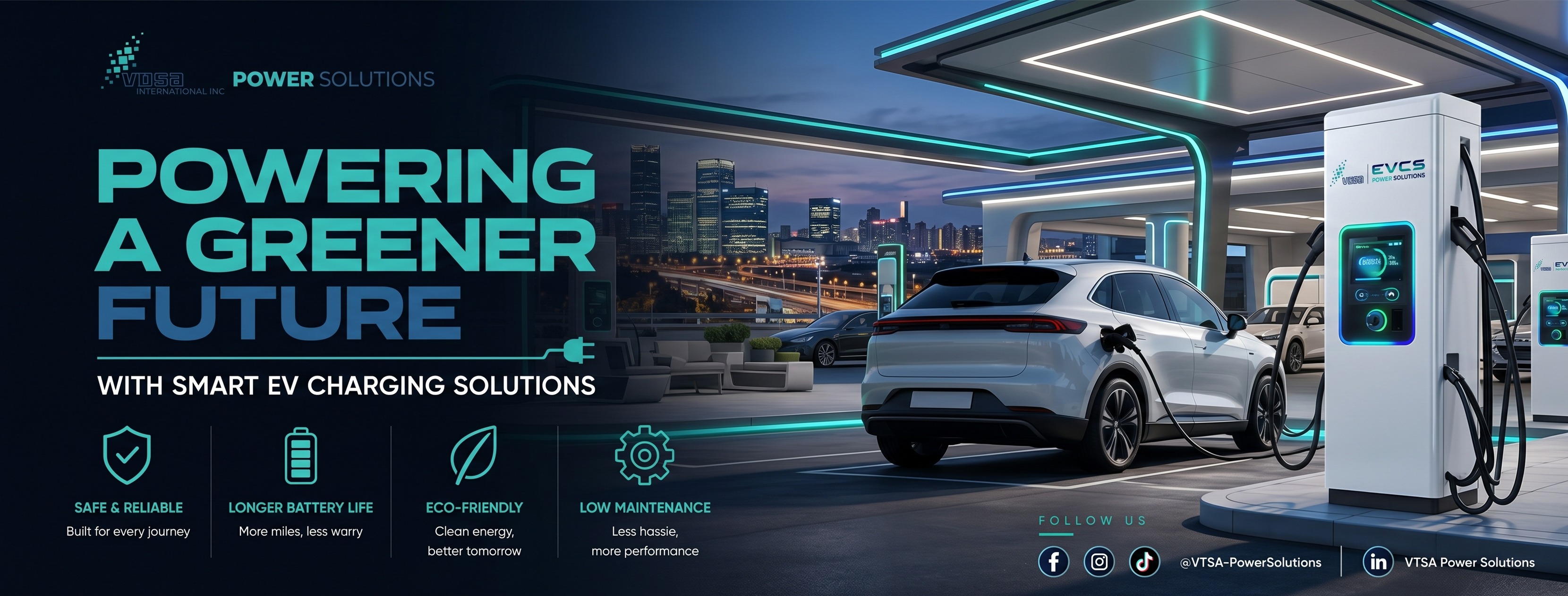 VTSA International Power Solutions - EV Charging Stations | Pasig