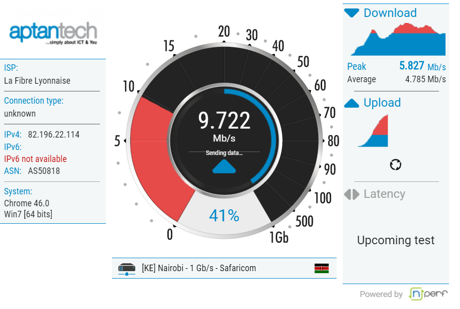 Nperf New Test Your Connection With Nperf Speed Facebook