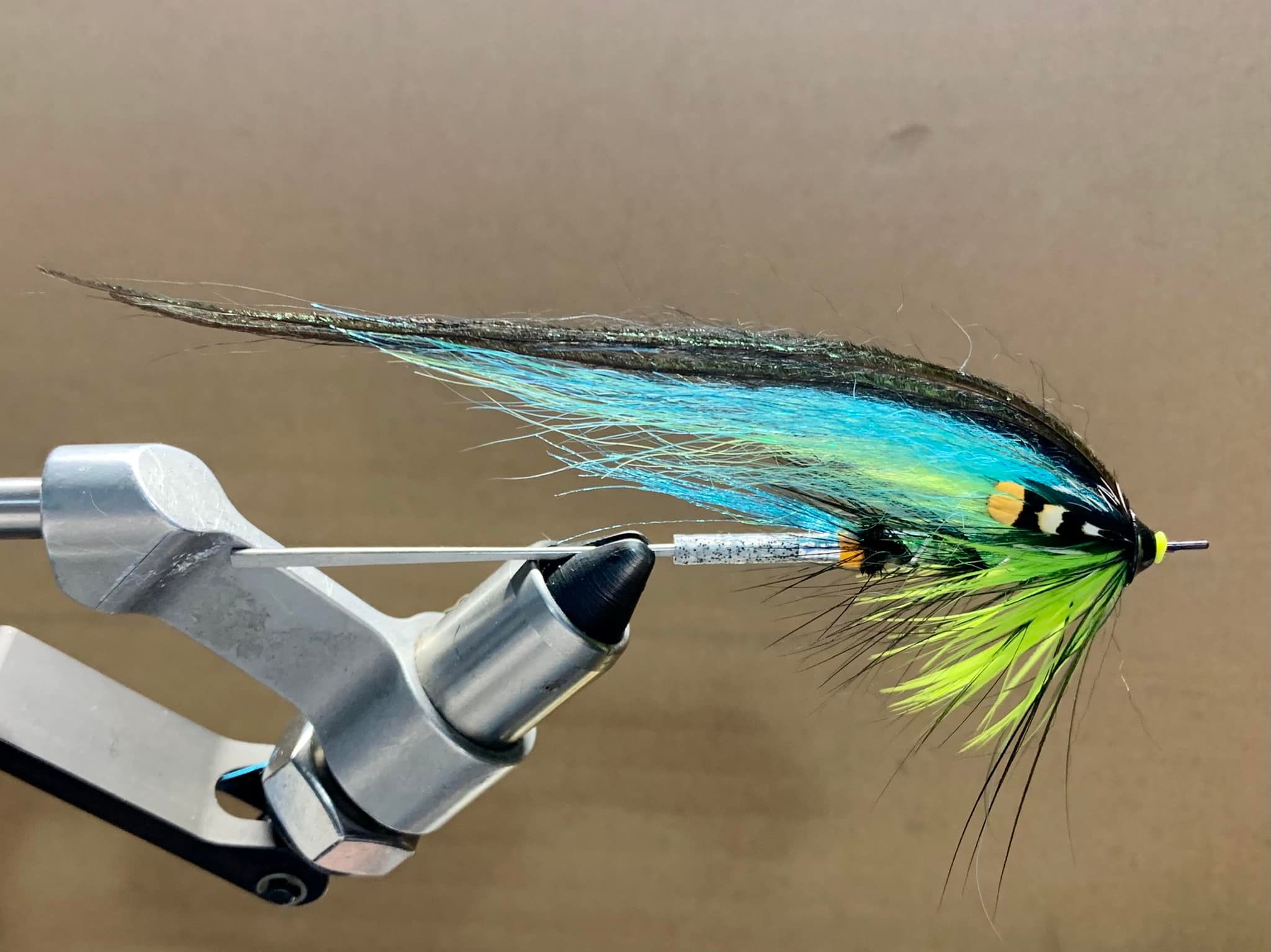 Mouche De Pêche Au Saumon Thunder Lightning Double - Hairwing - 1 Pièce Neuve
