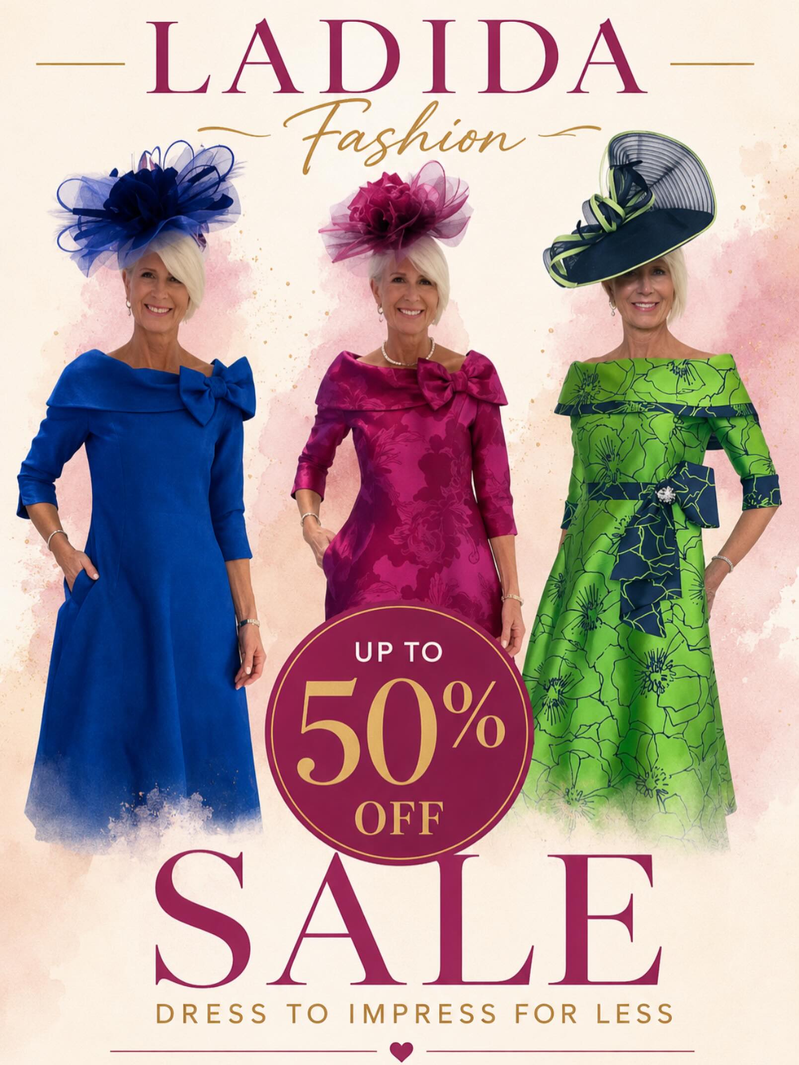 ❗️Some our 1/2 price dresses❗️pop in to get a bargain 💃 #followers #occassionwear #motherofthebride #guestwear #sales @ladida_fashion …Please share ❣️