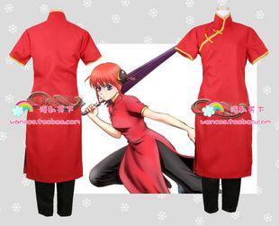 台湾日本热卖制服装 银魂神乐套装旗袍 银魂cos服装 神乐cos服装rm 119 Facebook