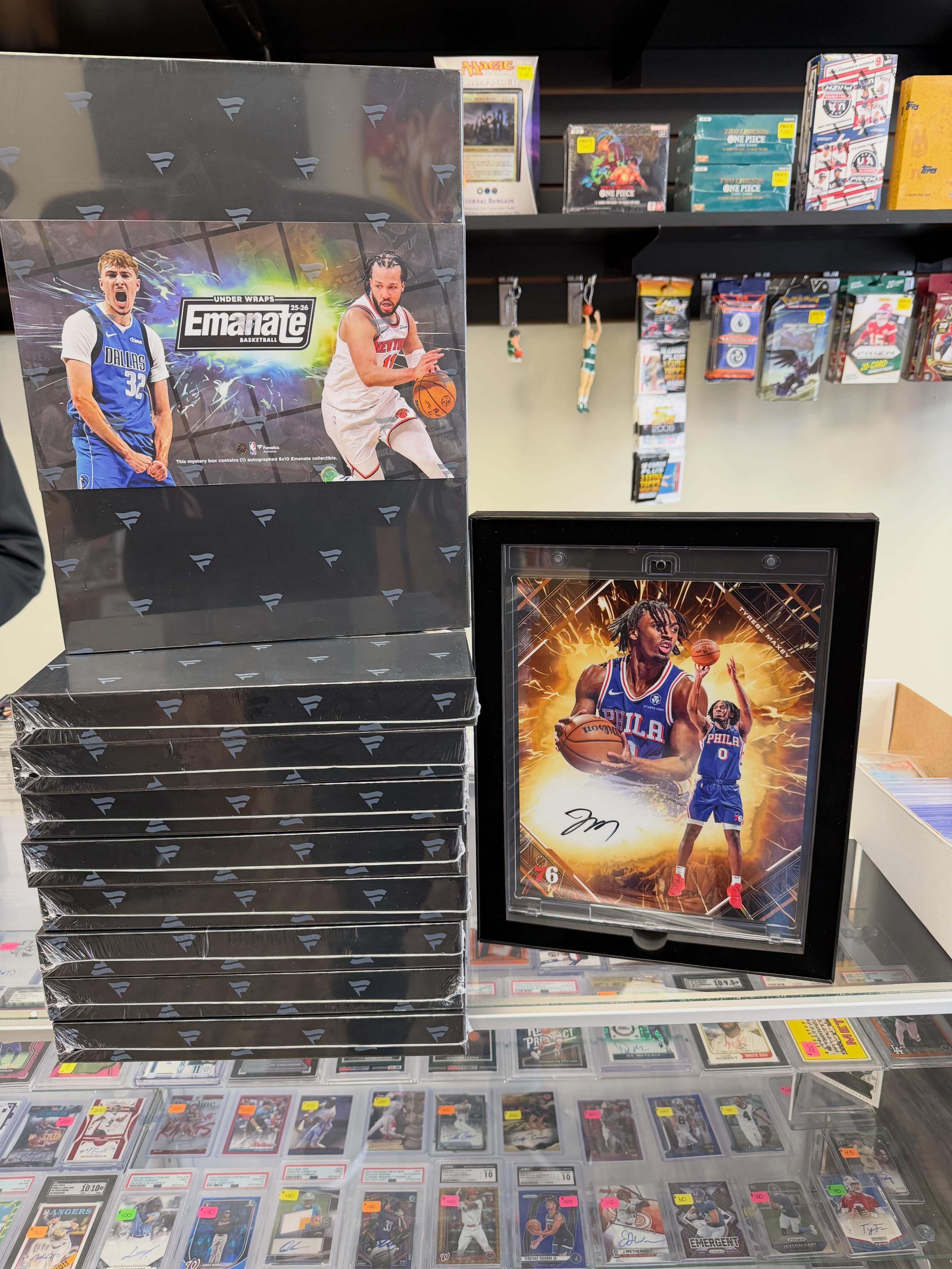 New 2025/26 Emanate basketball cards available