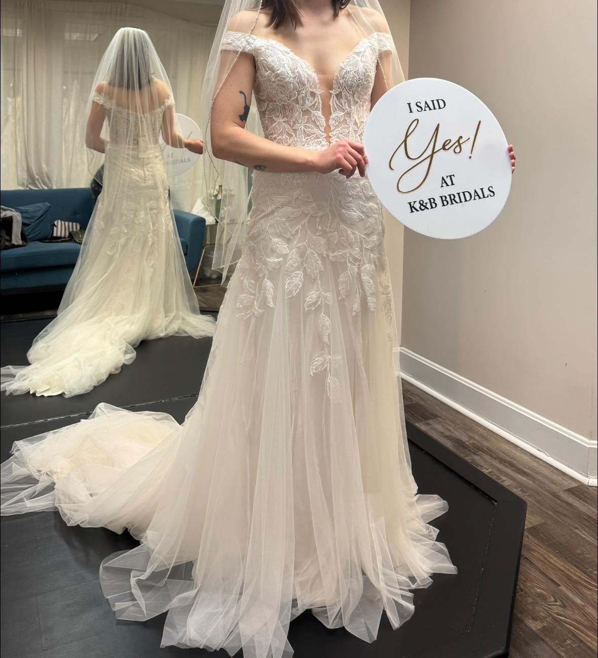 Found the perfect wedding dress