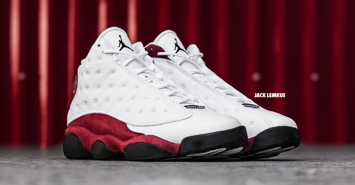 Red and white and yours for purchase 🔴 ⚪ The Air Jordan 13 Retro