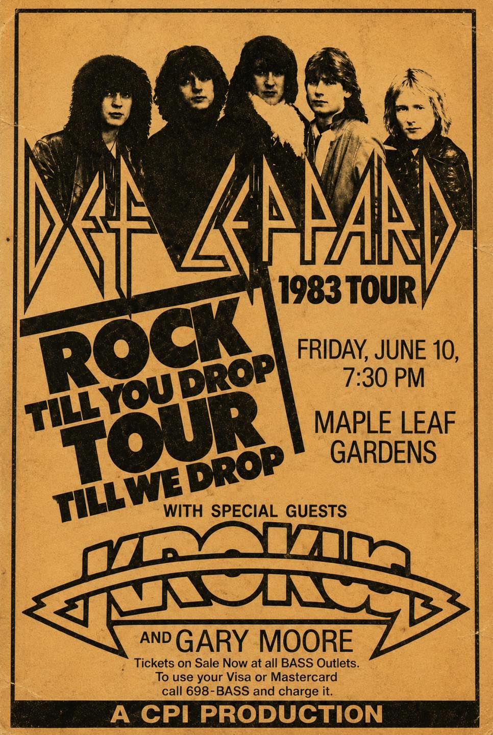 THIS - On This Day in Metal June 10th, 1983 Def Leppard brought