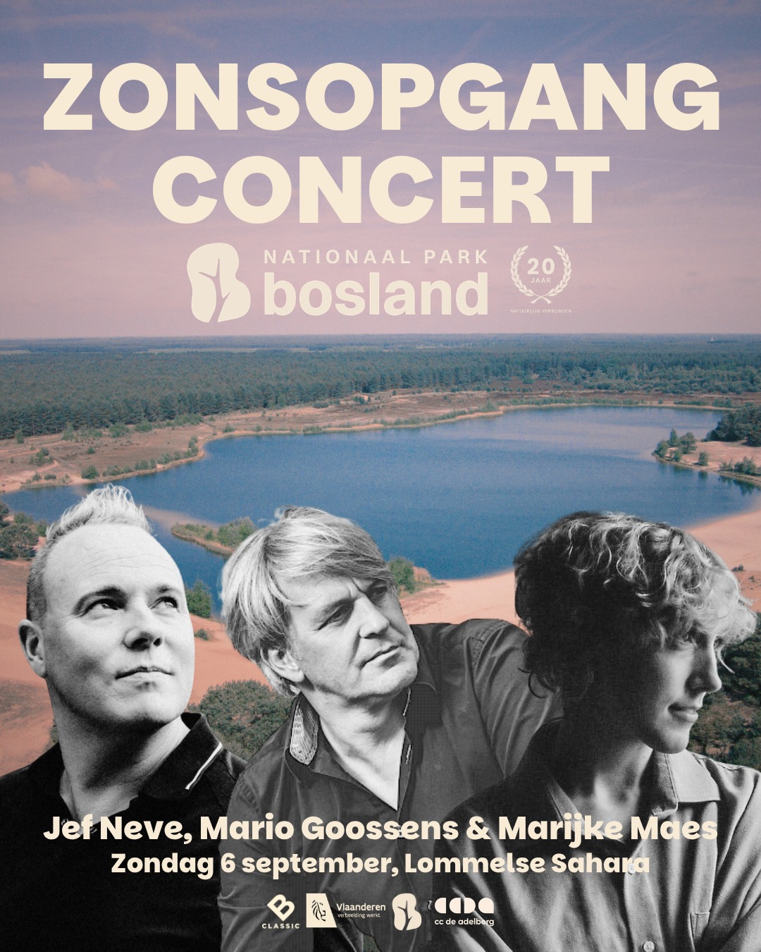 Elis Floreen, Jef Neve, et Mario Goossens