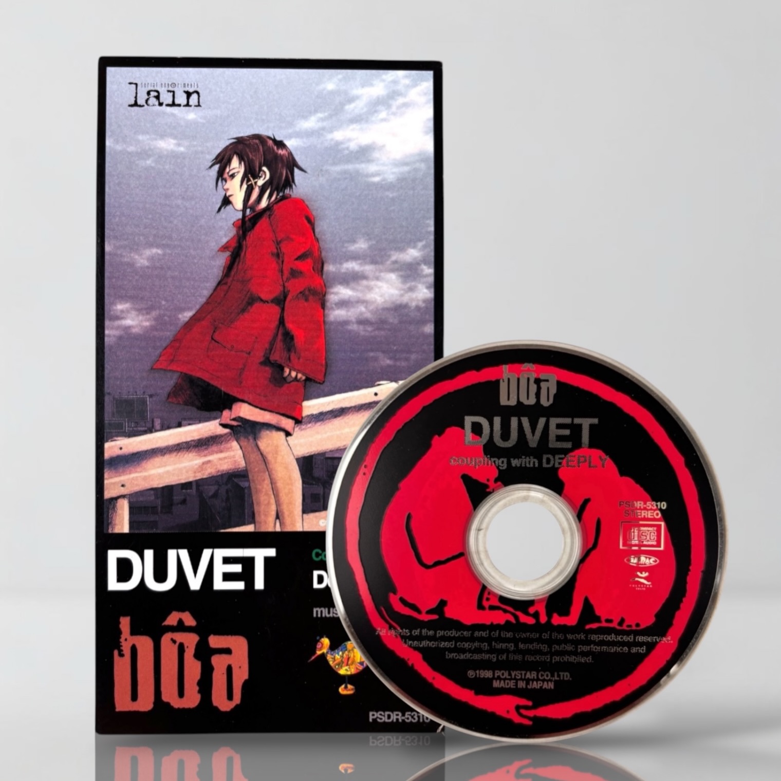 1998 Bôa Duvet Lain Serial Experiments Japanese 3” CD Single