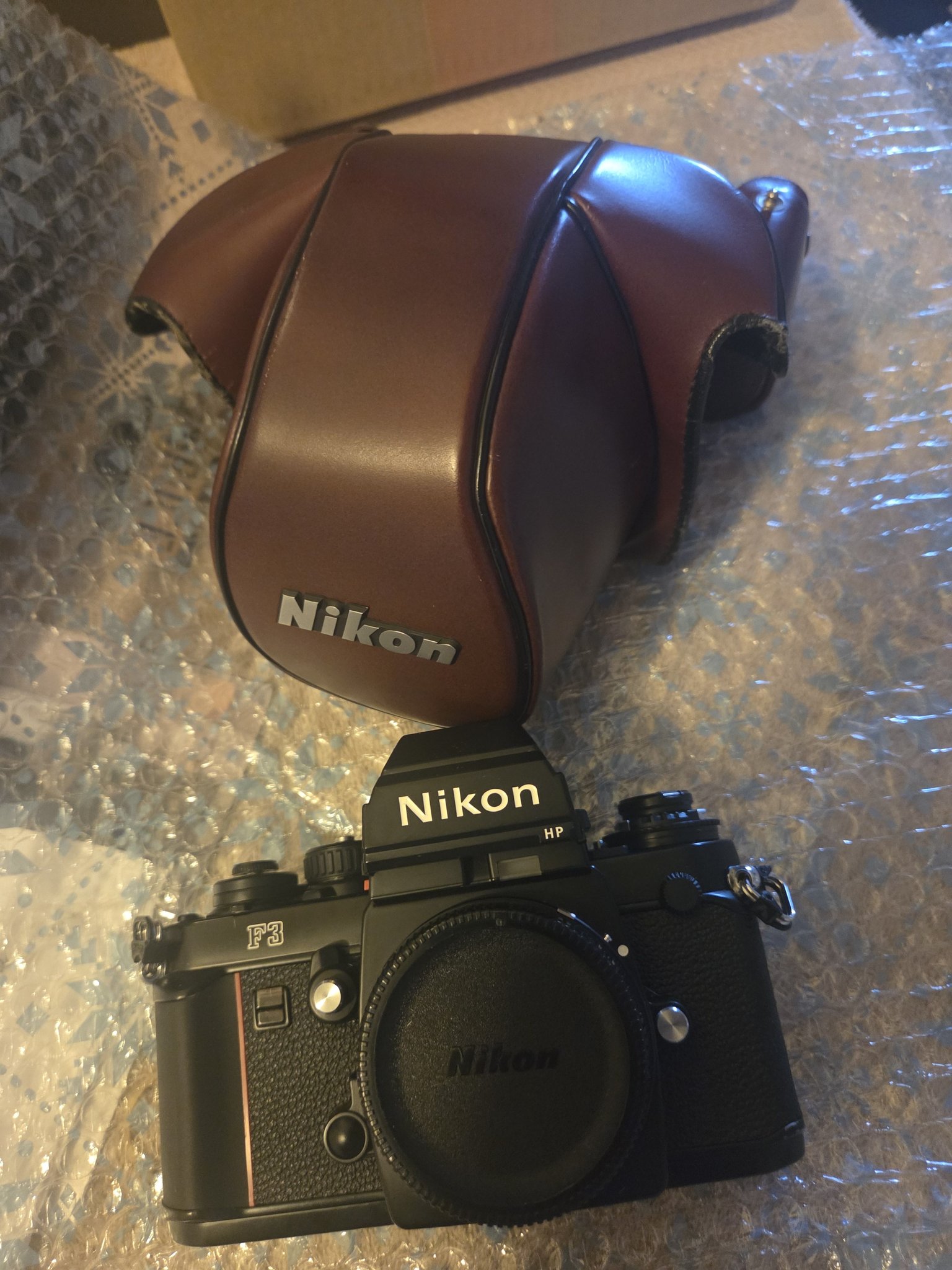 Nikon F3 with 50mm 1.8 lens