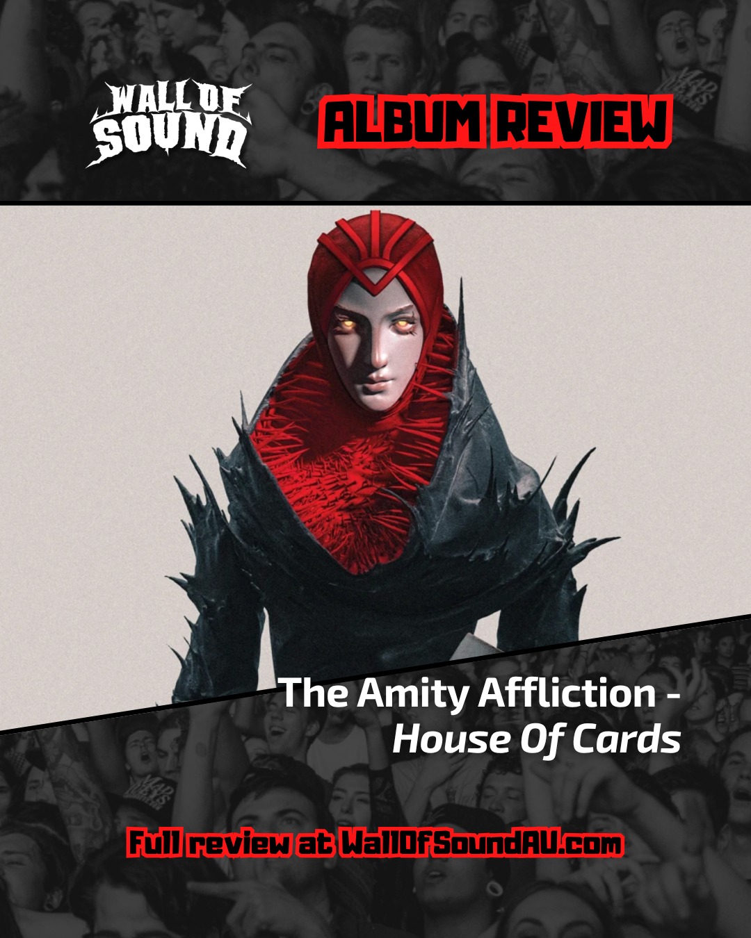 The Amity Affliction's House of Cards album release