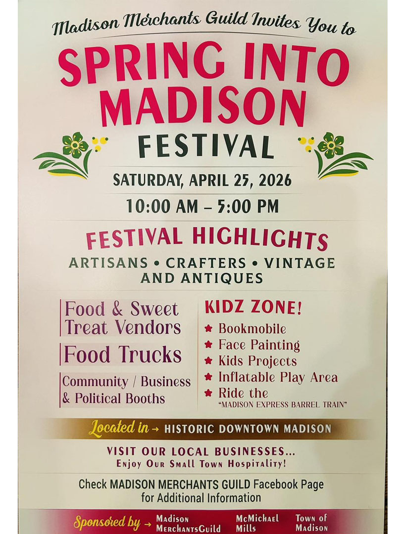 SPRING INTO MADISON FESTIVAL - HISTORIC DOWNTOWN MADISON SATURDAY