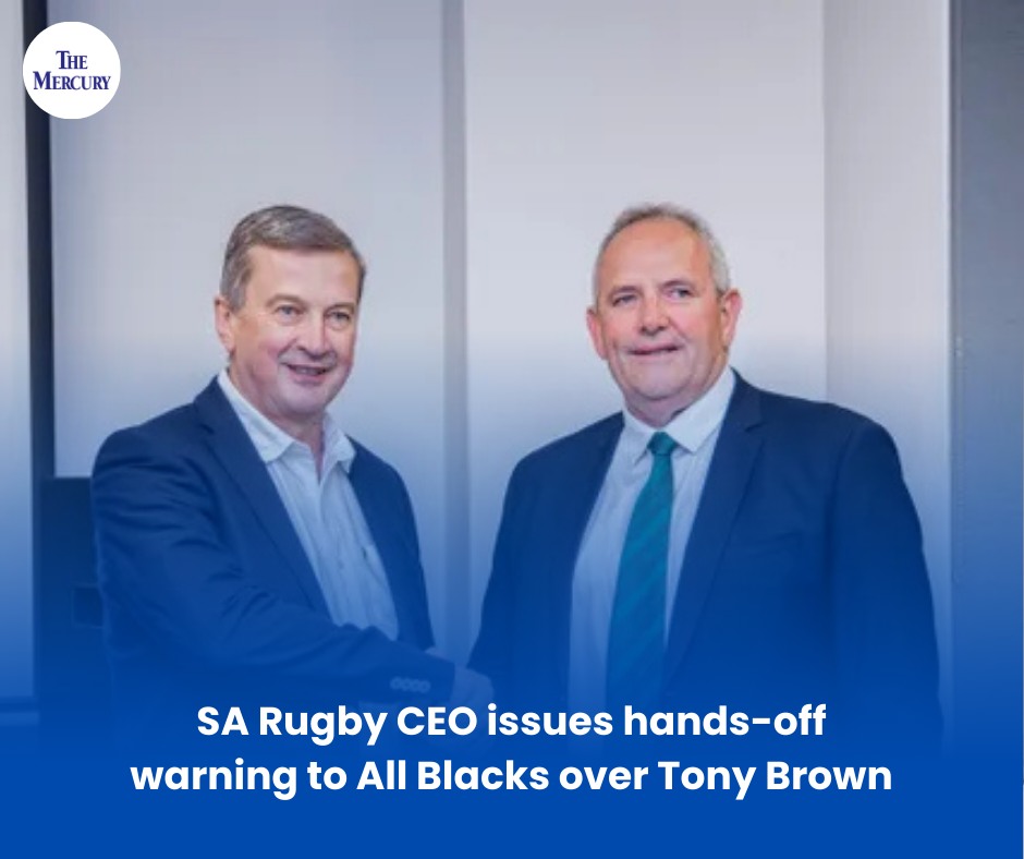 The Mercury - 🚨 SA Rugby CEO has issued a stern hands-off... | Facebook