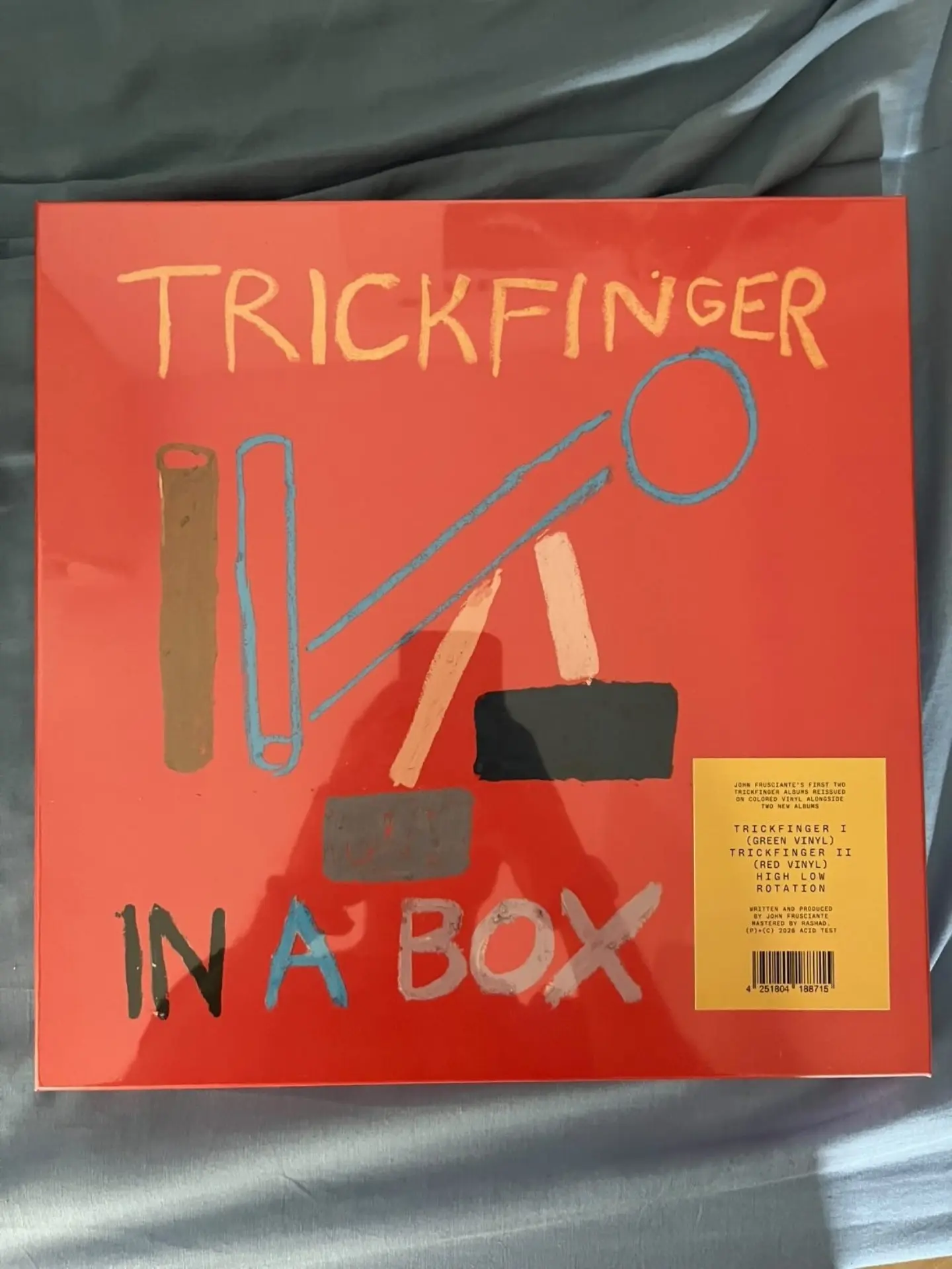 JOHN FRUSCIANTE ２枚セット　レコード Some photos of John Frusciante's In A Box box set, released today
