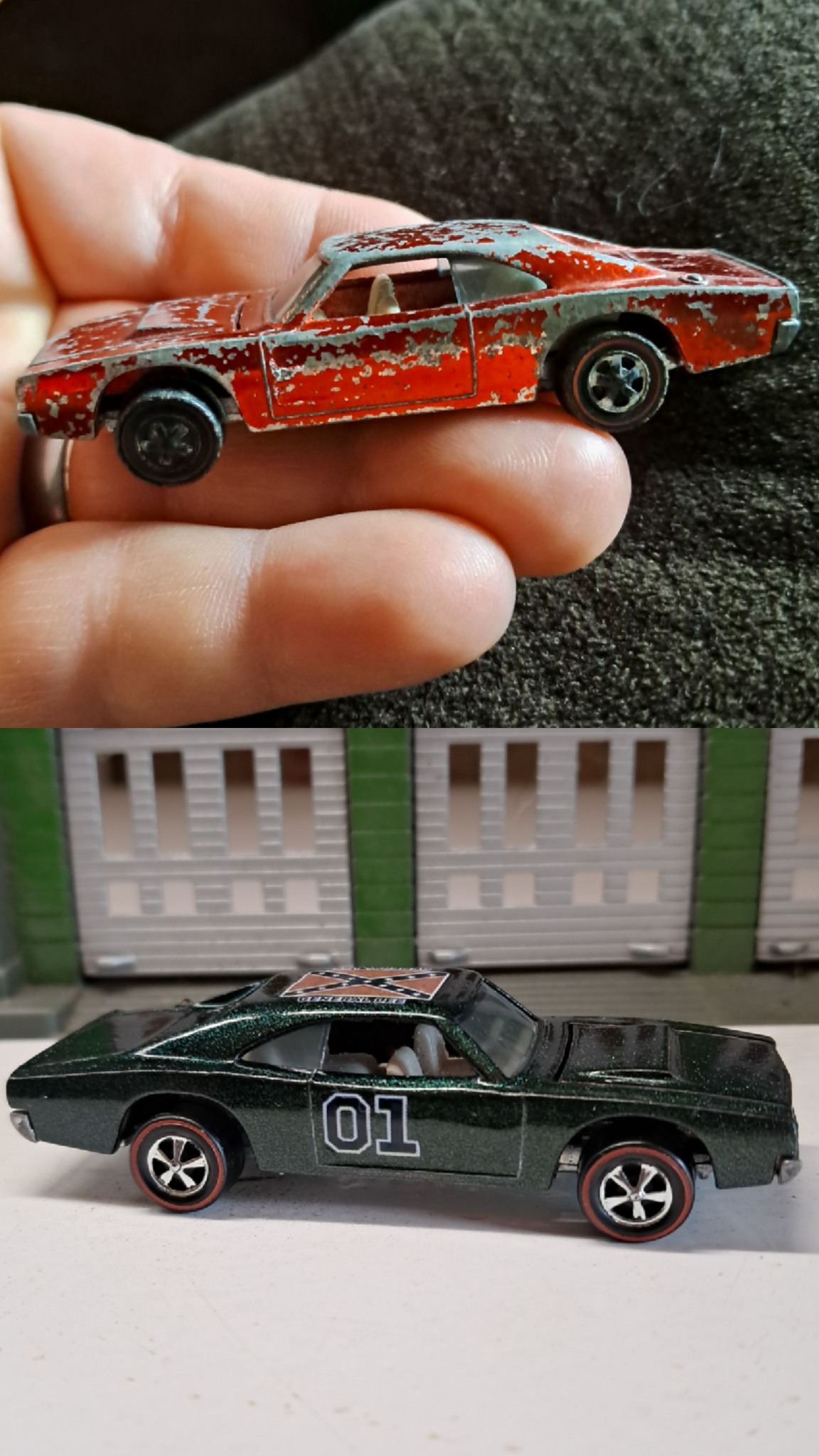 An old die cast Charger I found at a flea market a few years back