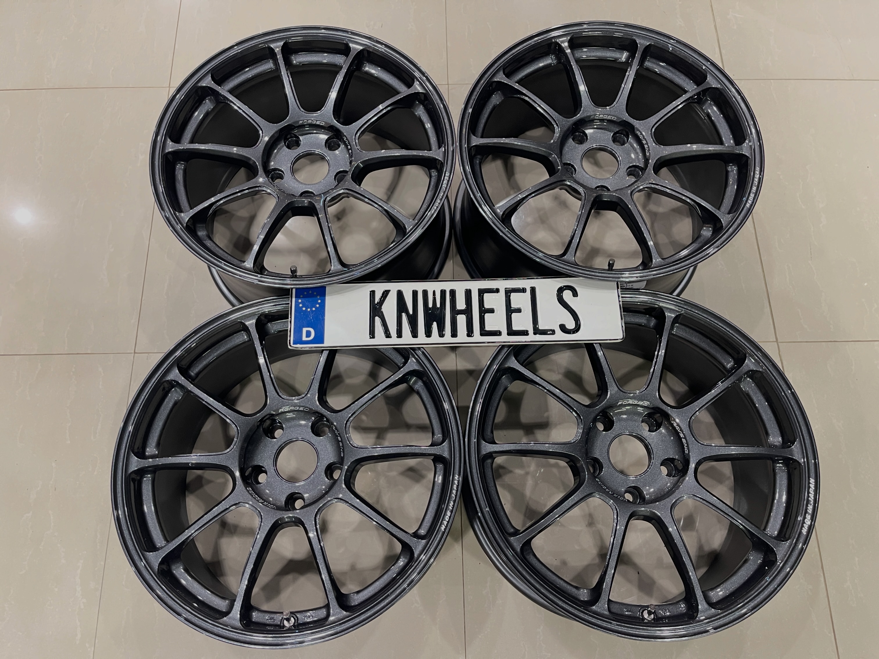 18 inch Volk Rays Ze40 wheels for sale