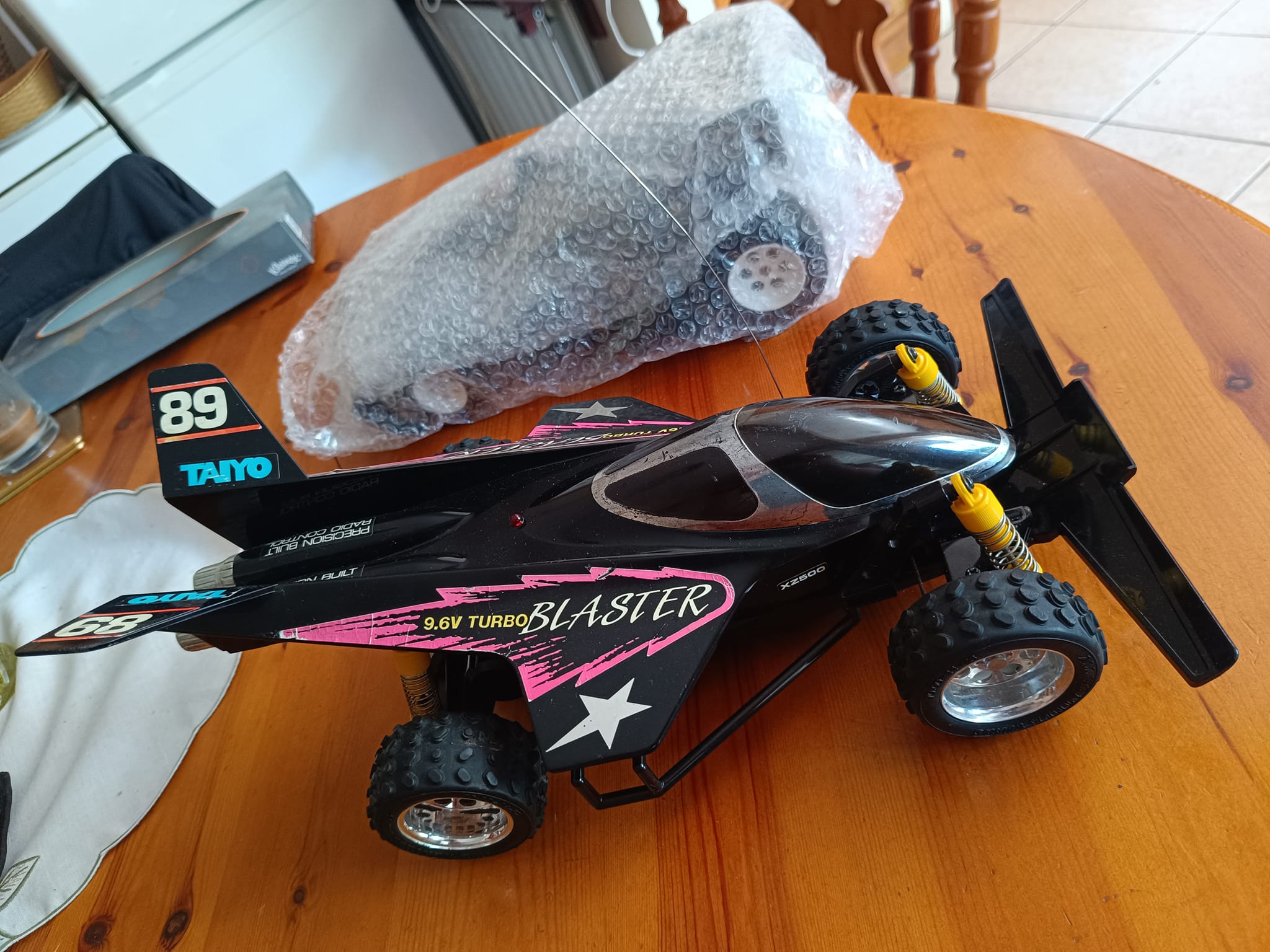 Taiyo Max Blaster Max Turbo RC car deep cleaned