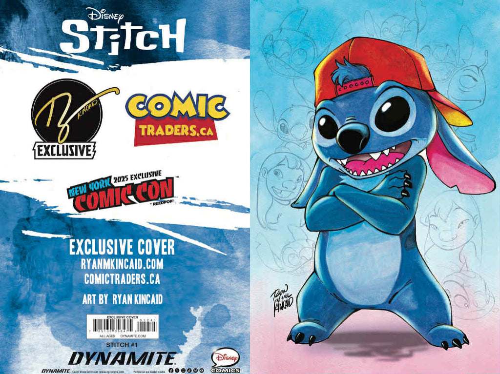 JI BLUE ハート STITCH #1 RYAN KINCAID NYCC EXCLUSIVE VIRGIN VARIANT (8/27/2025