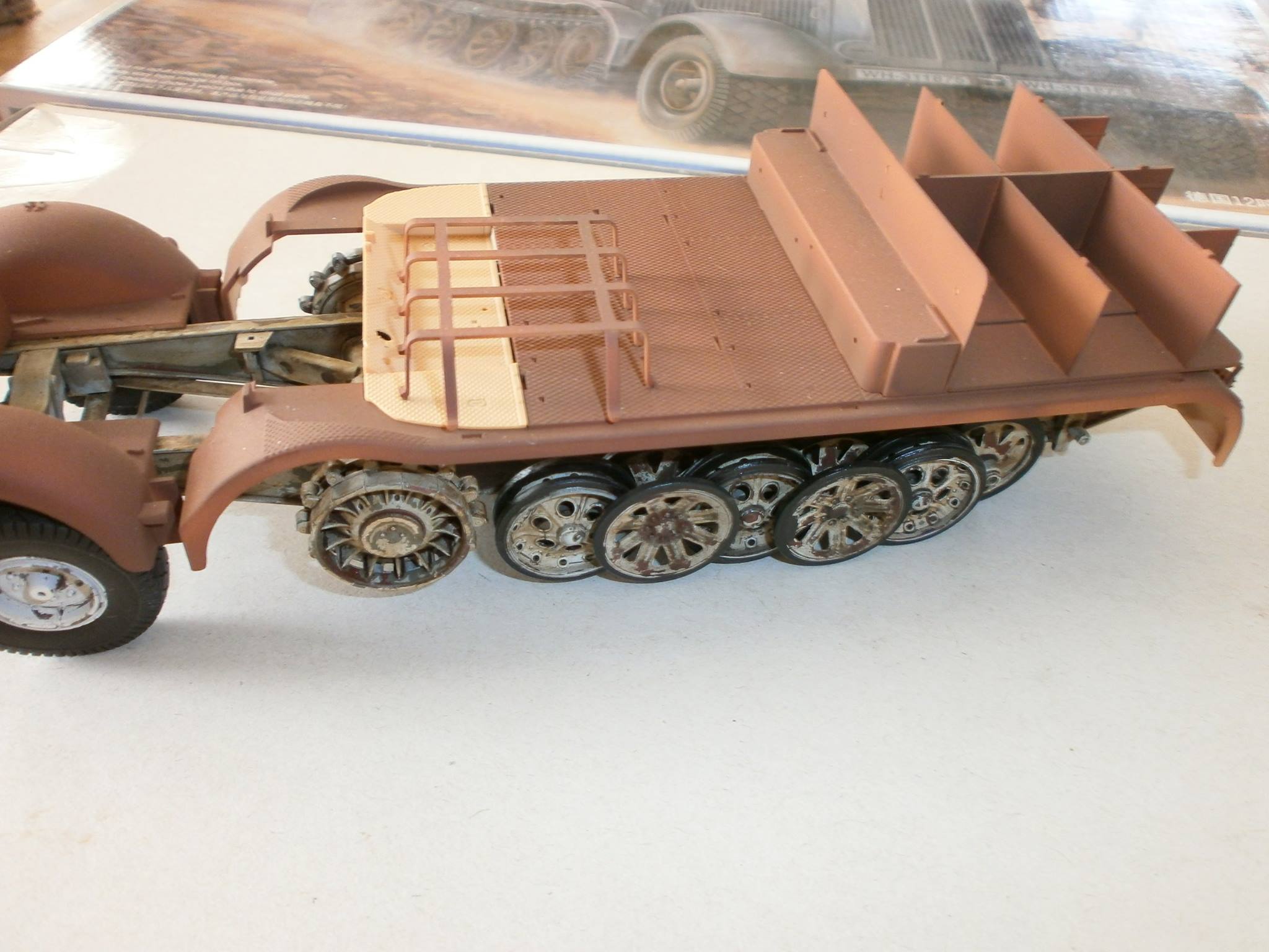 Building Trumpeter's SDKFZ 8 DB10 Gepanzerte 12t scale model