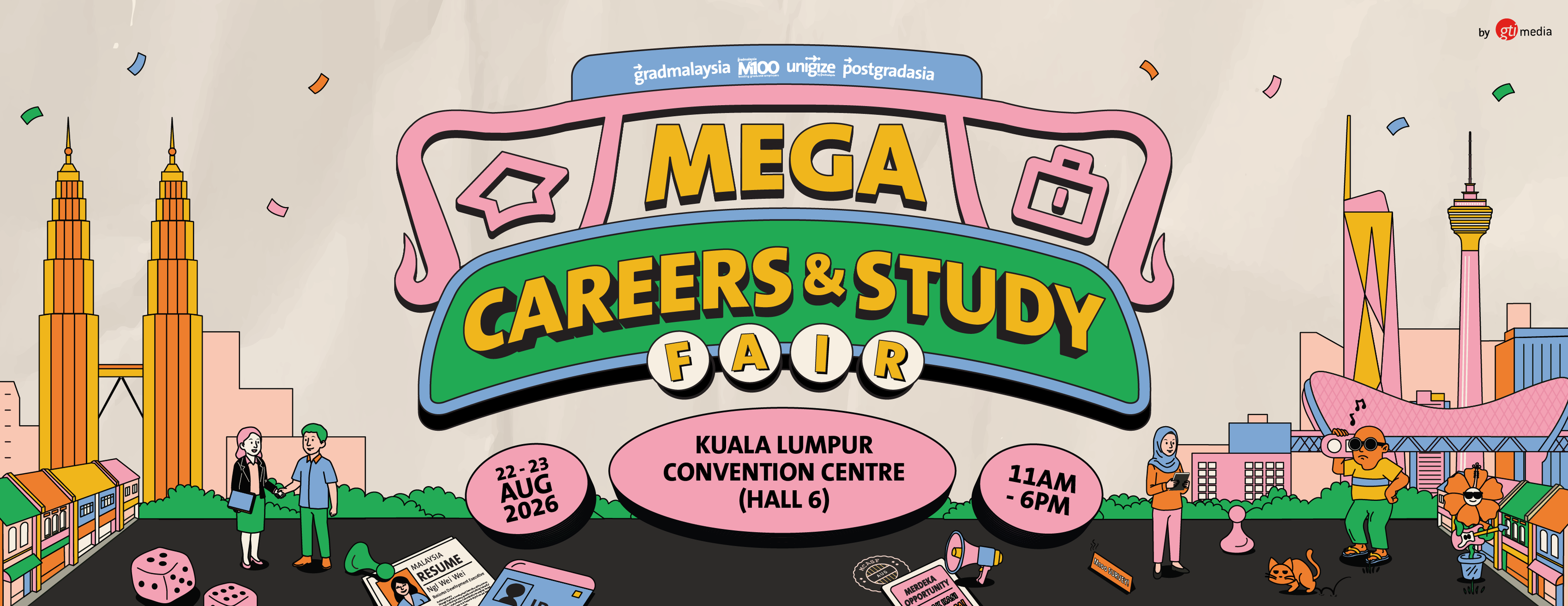 📣 Hey exhibitors! Lock your... - MEGA CAREERS & STUDY FAIR | Facebook