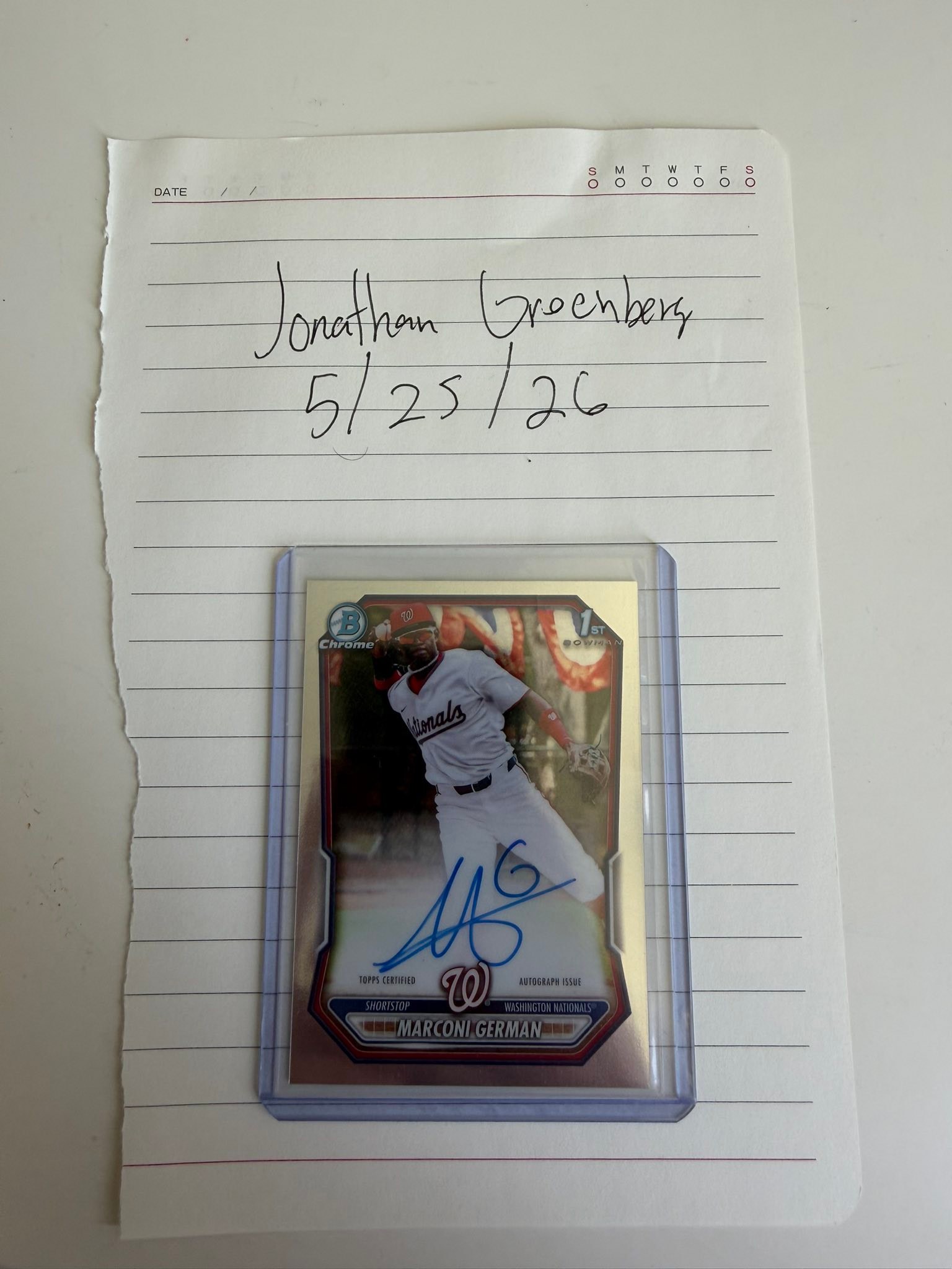 CLOSED ?⚾️ 6 HOUR AUTO AUCTION ⚾️? Up for auction is a 