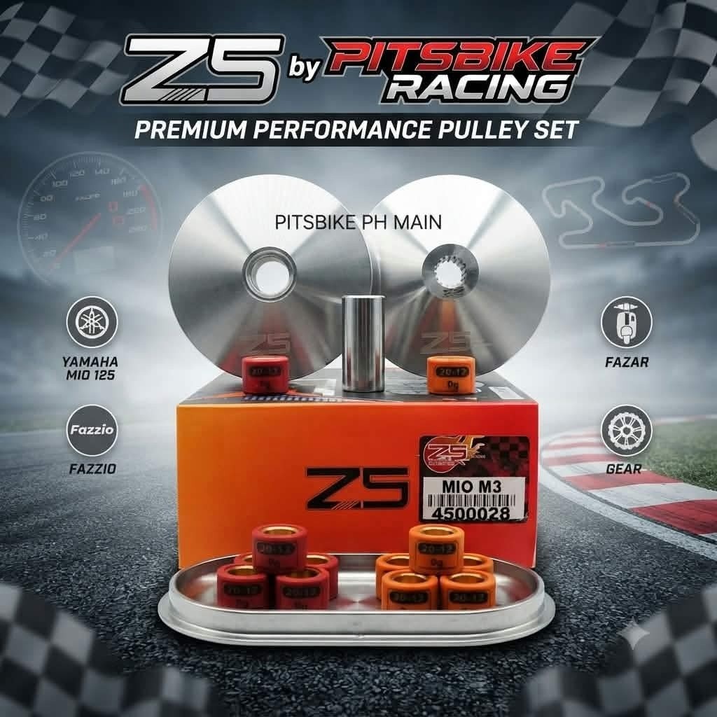 Z5 pitsbike racing premium pulley set for yamaha mio 125