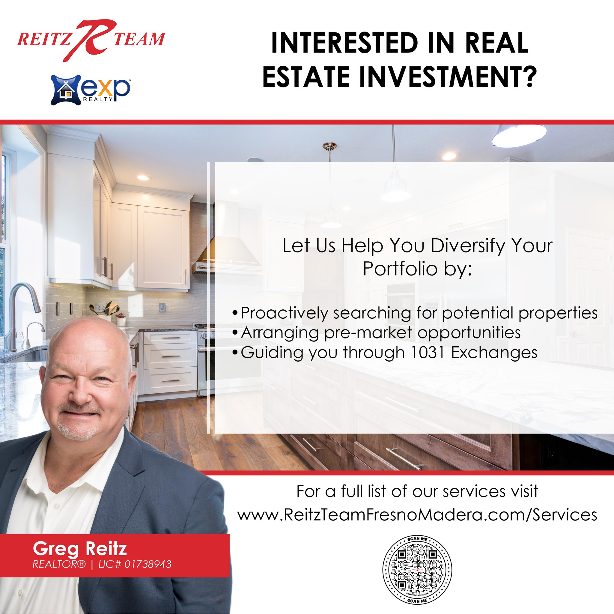 Greg Reitz, Realtor