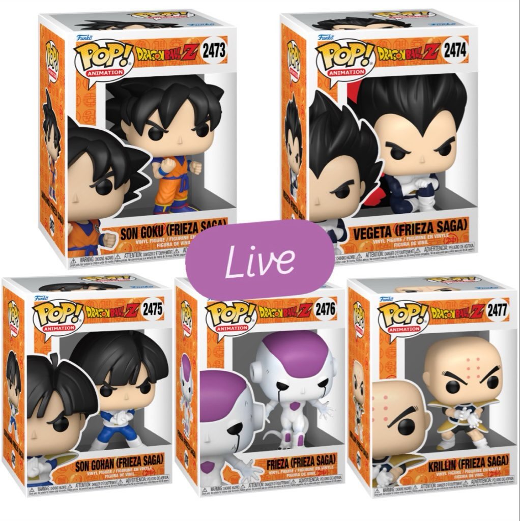 Now Live! Dragon Ball Z Frieza Saga Funko POPs!⚡👊 Travel to