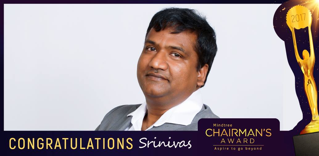 Mindtree Ltd - Srinivas Rao Winner of the 