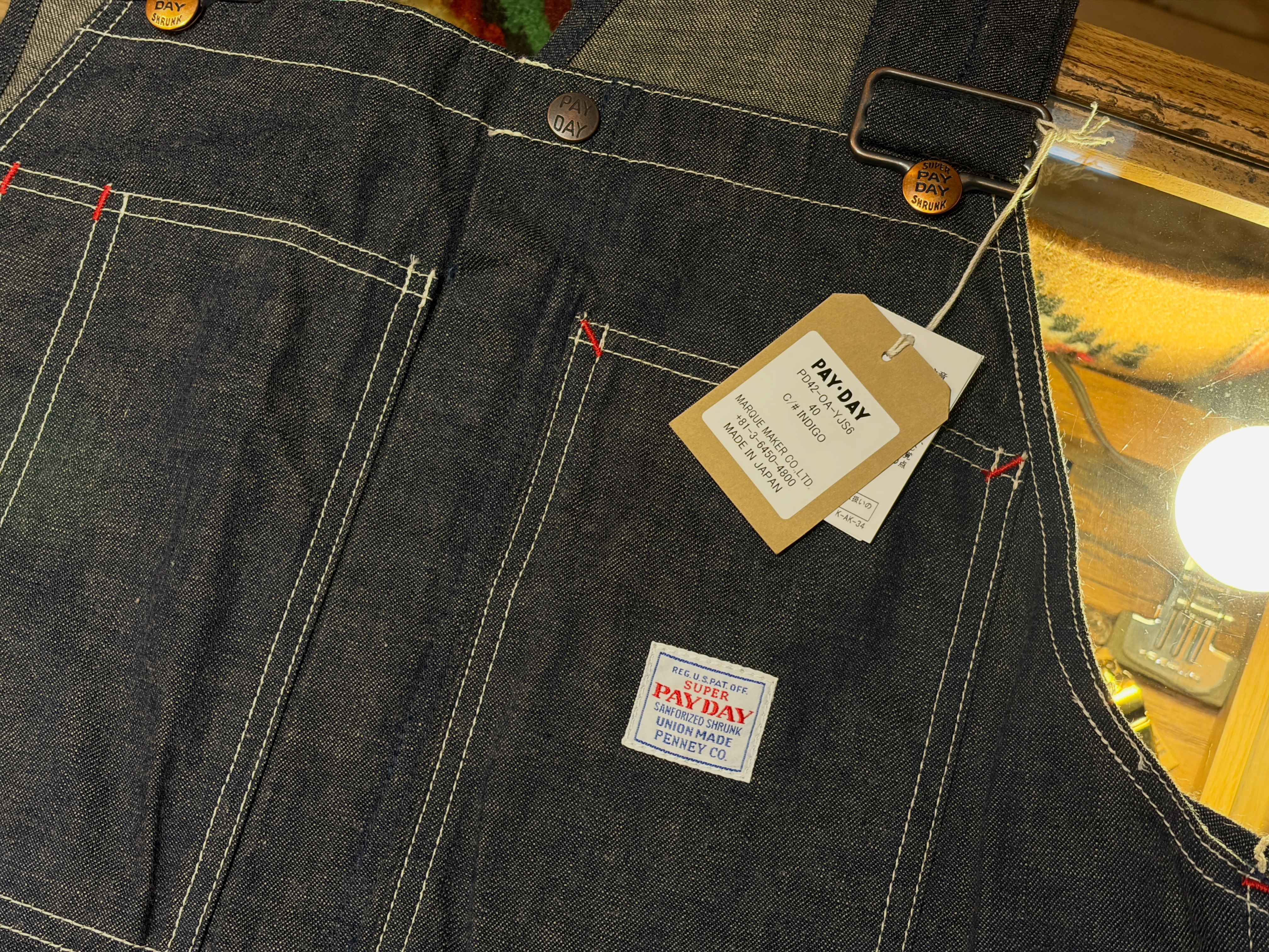 JUNKYSTYLE × PAYDAY FRONT OPEN OVERALL お盆スペシャルアイテム①