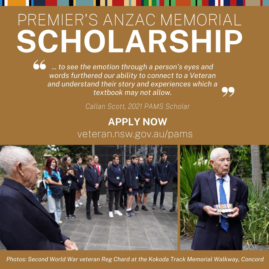 The Premier’s Anzac... - NSW Office for Veterans Affairs | Facebook