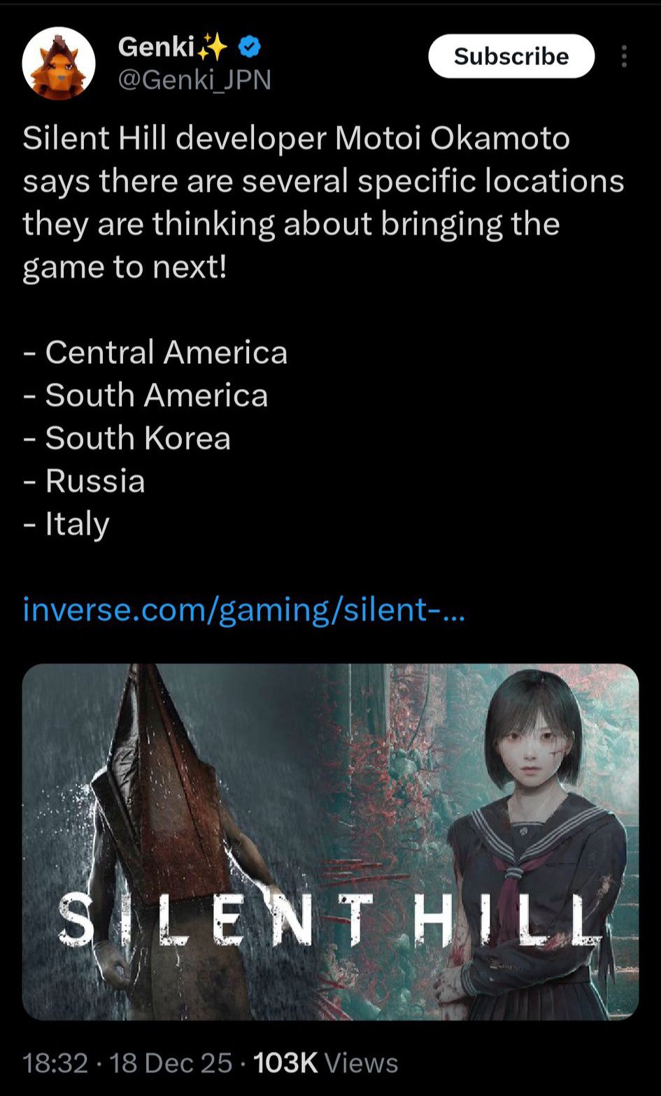 Silent Hill Lovers | Any thoughts? | Facebook