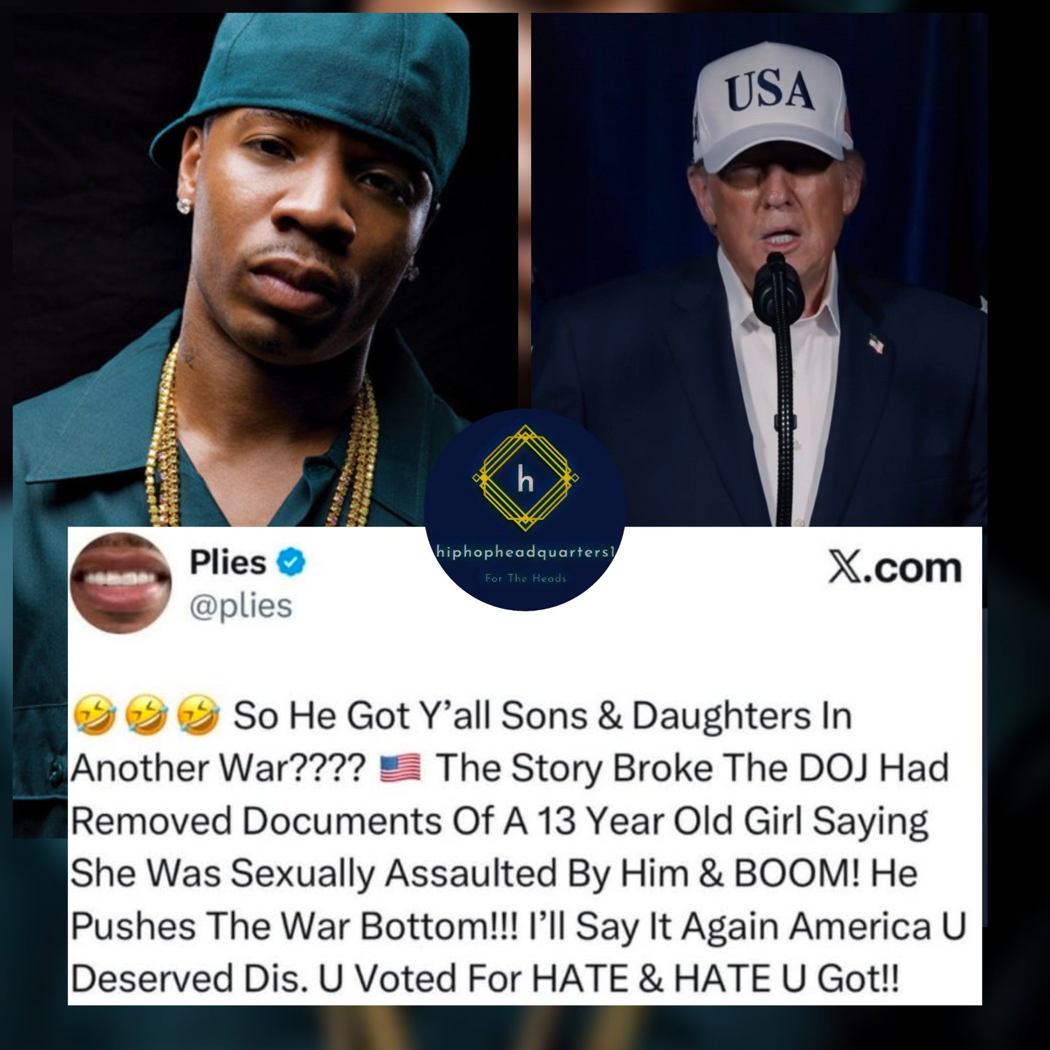 🚨#Florida rapper #Plies gives his... - Hip Hop Head Quarters1 | Facebook